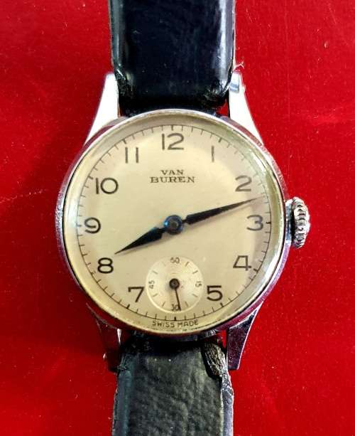 VINTAGE 1930s VAN BUREN LADIES WATCH. 15 JEWELS. SWISS MADE.