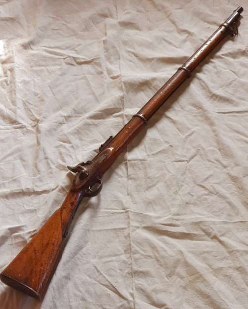 .451 PATTERN 1863 WHITWORTH ENFIELD BAR-ON-BAND PERCUSSION SERVICE RIFLE. SEE DESCRIPTION!