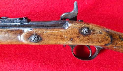 .451 PATTERN 1863 WHITWORTH ENFIELD BAR-ON-BAND PERCUSSION SERVICE RIFLE. SEE DESCRIPTION!