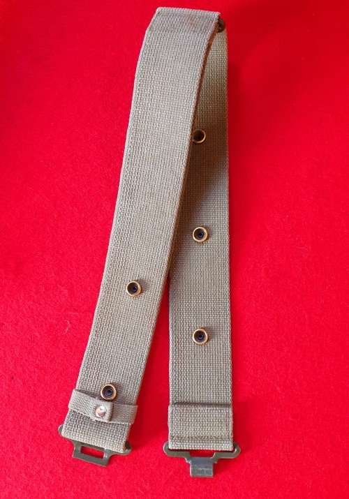 ANGOLA BUSH WAR ERA SADF 1974  WEBBING BELT. 118CM
