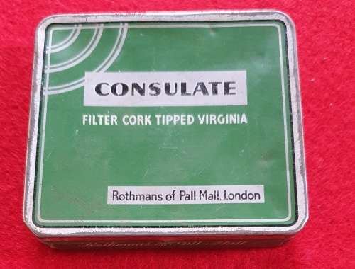 7 X VINTAGE TO ANTIQUE CIGARETTE TIN COLLECTION !! SCARCE FIND !!