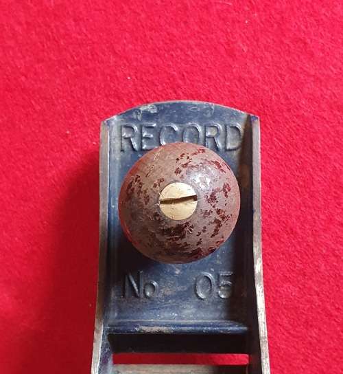 VINTAGE RECORD NO. 5  ENGLAND   WOOD PLANER. SEE PHOTO REPORT