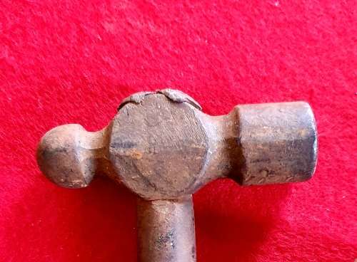 ANTIQUE STEEL FORGING  HAMMERS 3 X