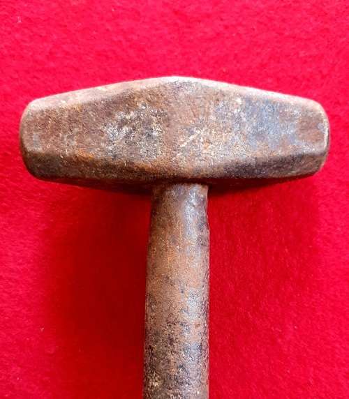 ANTIQUE STEEL FORGING  HAMMERS 3 X