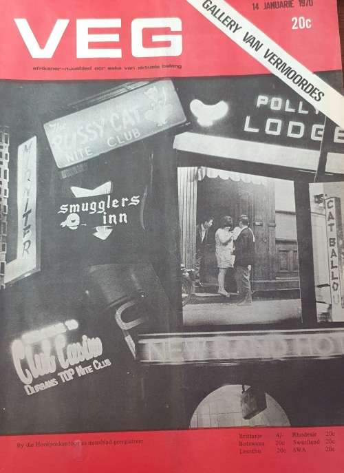 JAN.1970. VEG TYDSKRIF. AFRIKANER NUUSBLAD. GALLERY VAN VERMOORDES