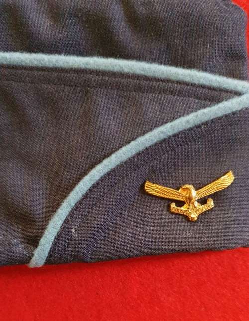 SAAF SIDE CAP. BRONZE WINGS.