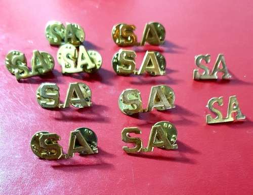SAAF SA LAPEL PINS. 11 X . BID PER PIN !!