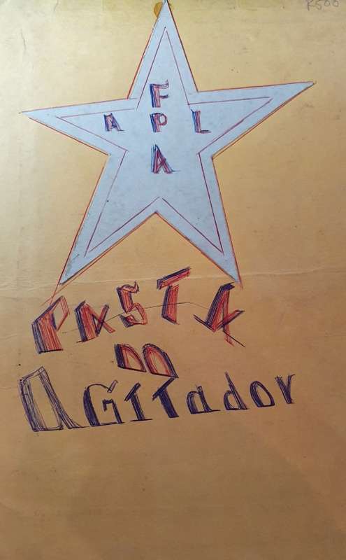 ANGOLA BUSH WAR. CONFISCATED PROPOGANDA FOLDER.
