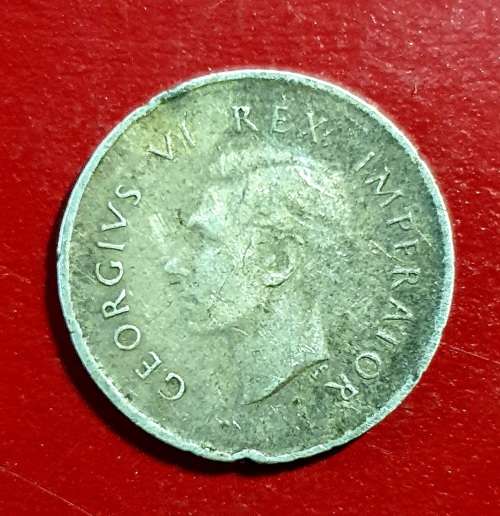 SILVER 1942  3 PENCE  - George VI 1.414 g  EXCELLENT CONDITION !