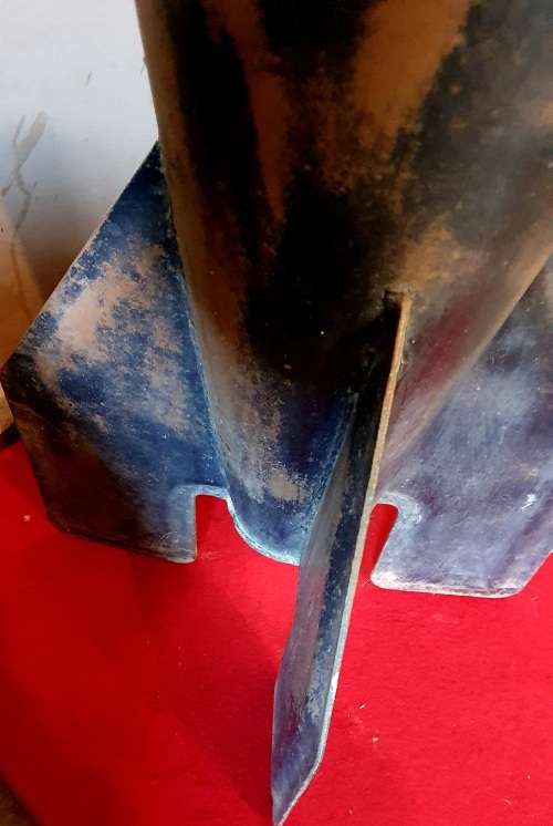 ANGOLA BUSH WAR ERA MK 82. 500 POUND. BUCCANEER BOMB FIN. 80CM HIGH .