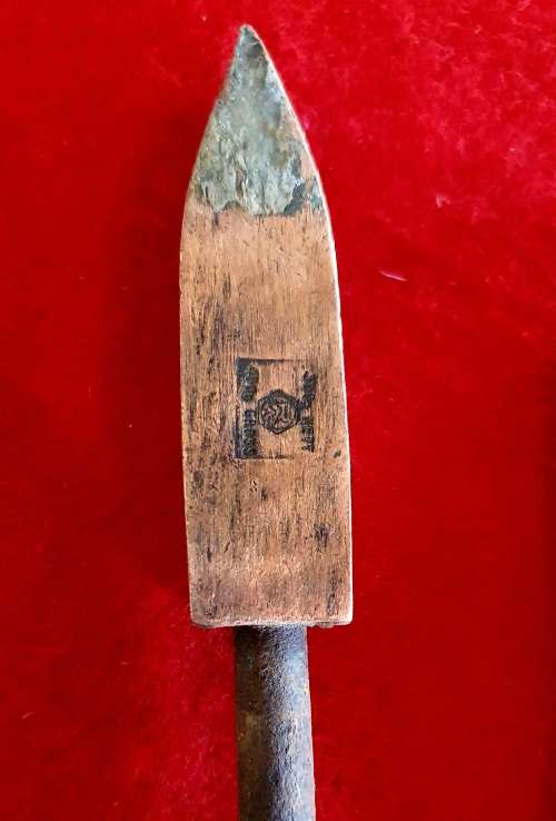 2 X ANTIQUE SOLDERING IRONS