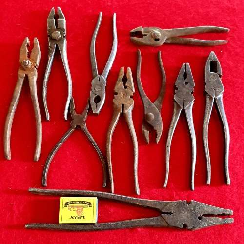 ANTIQUE PLIERS COLLECTION !! 10 X