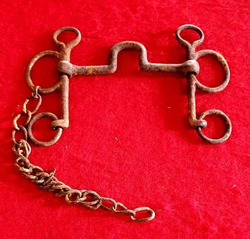 ANTIQUE 1910s HORSE BIT