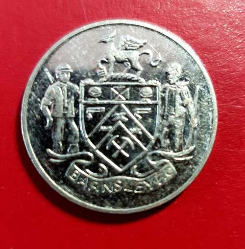 United Kingdom - Promotional Gas Token. Esso Token - F.A. Cup Centenary 1872-1972 Barnsley.1912