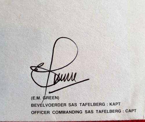 SAS TAFELBERG. 21ST ANNIVERSERY IN THE SA NAVY. 1988 .SIMONSTAD. LIMITED EDD. NO 172/5000