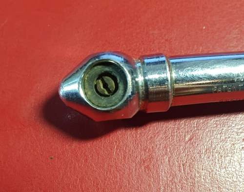 VINTAGE SHEFFIELD TYRE PRESSURE GAUGE
