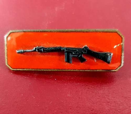 SADF `STEP-OUTS` SKIET BALKIE. MARKSMAN .