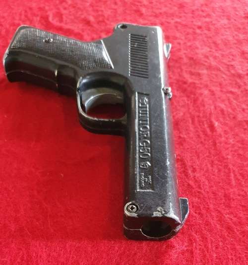 VINTAGE 4.5MM HY-SCORE G50 AIR PISTOL. MADE IN ENGLAND. SCALE REPLICA. SEE PHOTO REPORT.