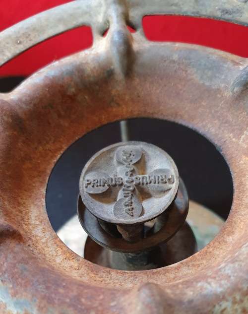 ANTIQUE BRASS PRIMUS STOVE.
