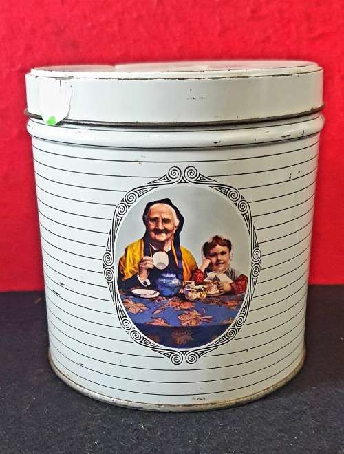 ANTIQUE BIG MAZAWATTEE 1 POUND TIN. !!