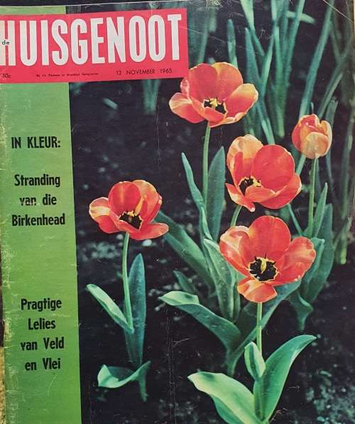 4 X 1965 HUGE FORMAT HUISGENOOT TYDSKRIFTE !! 140 X MORE ITEMS ON SAME AUCTION !!