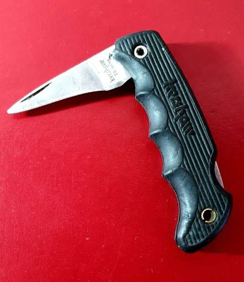 KERSHAW ELK SPRING 1046 FOLDING KNIFE.