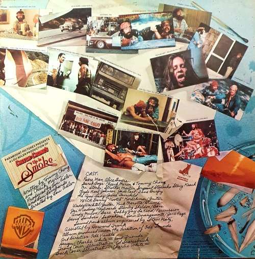 1978 VINYL LP .CHEESE and CHONGS . UP IN SMOKE . EXCEPTIONAL CONDITION.