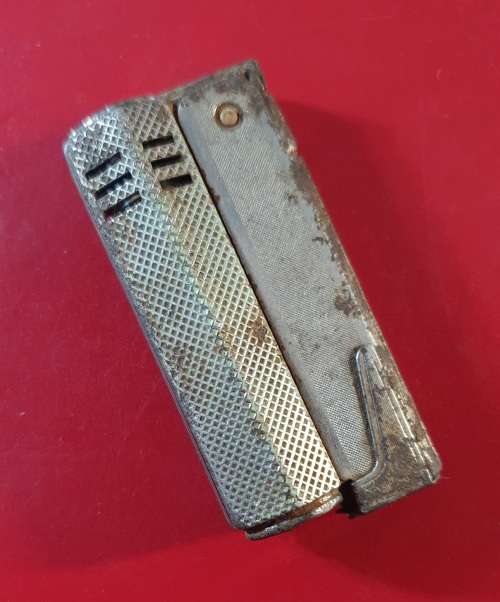 RARE ANTIQUE IMCO MINI FOX PETROL LIGHTER FEUERZEUG MADE IN AUSTRIA