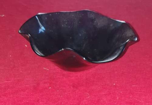 1890 VICTORIAN AMETHYST GLASS LEAD HAND PAINTED WATER PITCHER,4 GLASES,CONDIMENT BOWL.