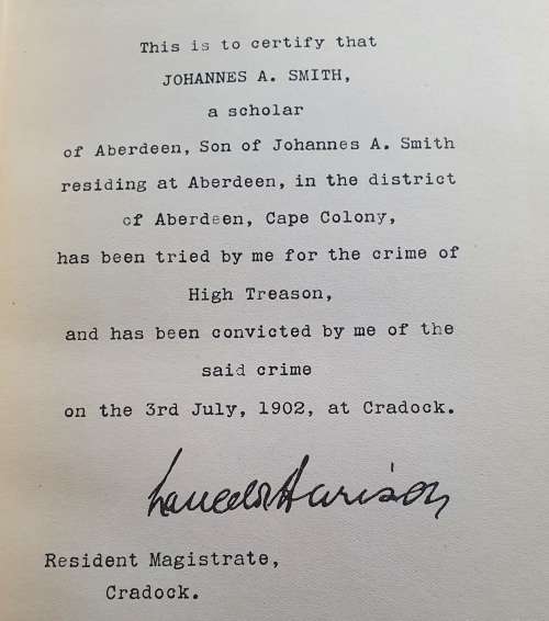 ANGLO BOER WAR: EK REBELLEER. J.A.SMITH.1946.