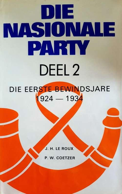 DIE NASIONALE PARTY. DEEL 1 TOT 5 . COMPLETE COLLECTION. BIG FORMAT. UOVS. NEAR MINT.ULTRA SCARCE !!