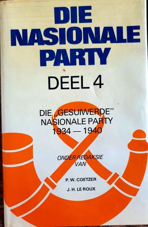 DIE NASIONALE PARTY. DEEL 1 TOT 5 . COMPLETE COLLECTION. BIG FORMAT. UOVS. NEAR MINT.ULTRA SCARCE !!