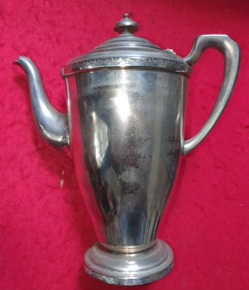 1930s PRESIDENT HEAVY SILVER PLATED TEA & COFFEE SET. STUNNING DETAIL. 4 PIECE .