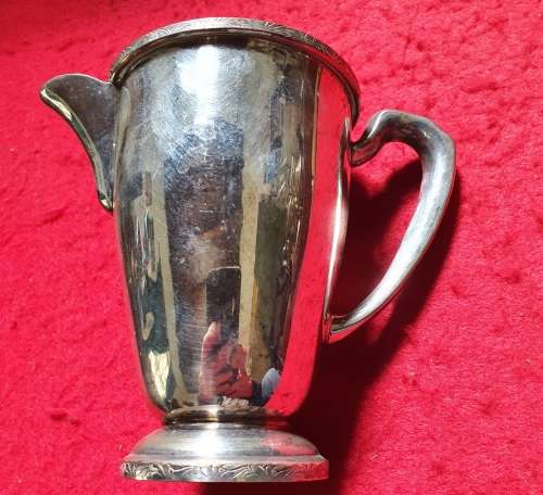 1930s PRESIDENT HEAVY SILVER PLATED TEA & COFFEE SET. STUNNING DETAIL. 4 PIECE .