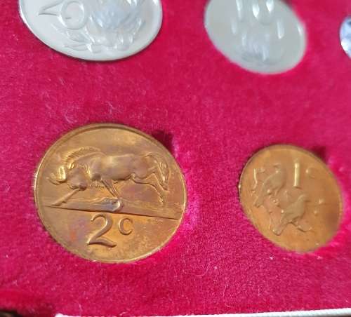 REAL DEAL OFFERS: 1980 PROOF SET WITH SILVER  ONE RAND.