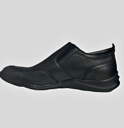 BRONX STRIKE BLACK NATAN LEATHER MENS SHOES. SIZE 10. NEW IN BOX. SHOP STOCK.
