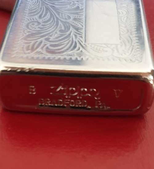 ZIPPO SLIM CHROME VENETIAN