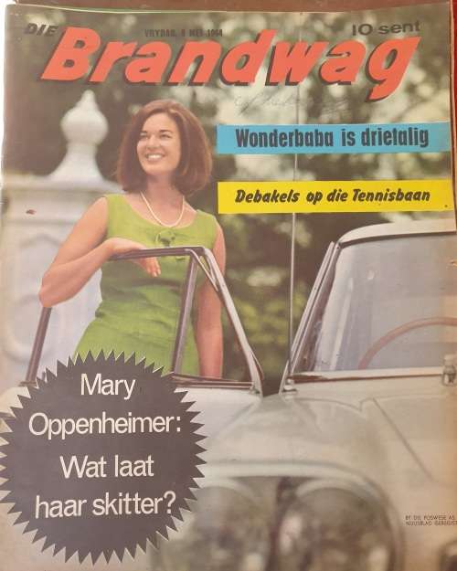 MEI .1964 DIE BRANDWAG  MAGAZINE. BIG FORMAT. A3.