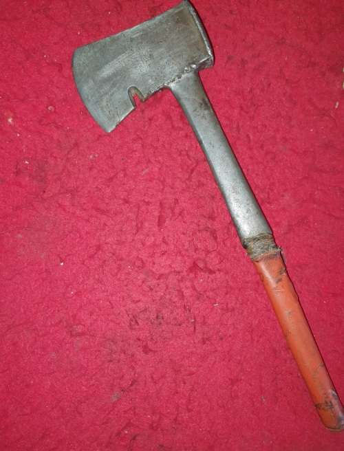 ANTIQUE CARL SCHLIEPER GERMANY HATCHET . VERY SCARCE !!