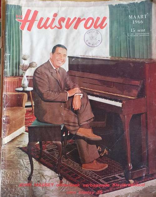 MAART 1966 DIE HUISVROU. MAGAZINE.