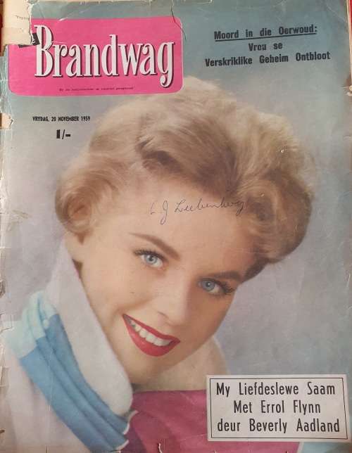 20 NOV. 1959. DIE BRANDWAG  MAGAZINE. BIG FORMAT. A3.