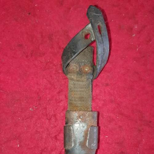 GLOCK 78  AUSTRIAN ARMY FIELD KNIFE / BAYONET  AND SCABBARD
