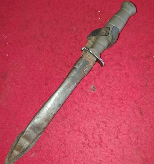 GLOCK 78  AUSTRIAN ARMY FIELD KNIFE / BAYONET  AND SCABBARD