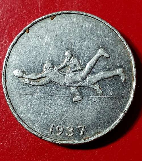 DANIE CRAVEN TOKEN. `THE TRY 1937`
