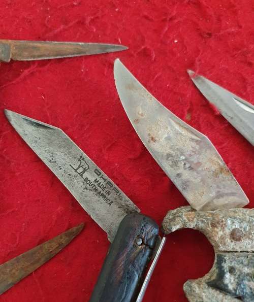 10 X VINTAGE TO ANTIQUE  FOLDING KNIFE COLLECTION. RESTOURATION JOB