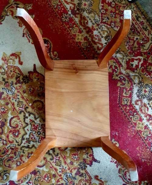 VINTAGE  ITALIAN MARQUETRY CHESS TABLE WITH VELVET CHESS PIECE INNER.