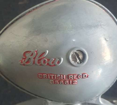 ANTIQUE HUGE BUTTER CHURN. BLOW. BRITISH. 35CM HIGH.