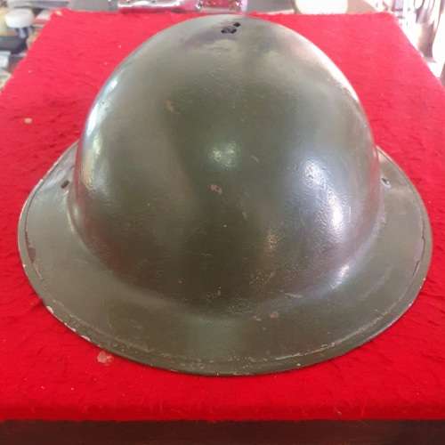 WW11 ARMY MK11 STEEL HELMET. BRODIE. 1940