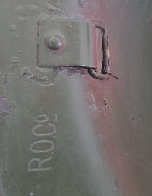 WW11 ARMY MK11 STEEL HELMET. BRODIE. 1940