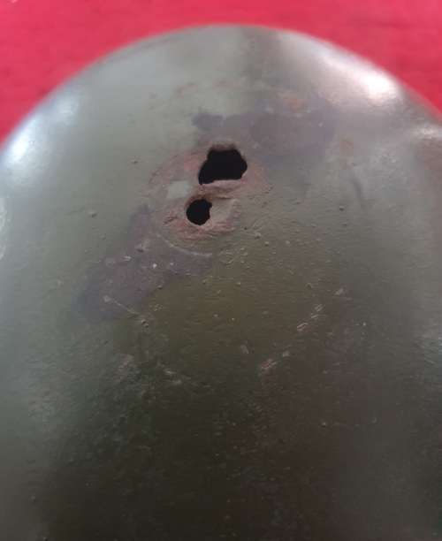 WW11 ARMY MK11 STEEL HELMET. BRODIE. 1940